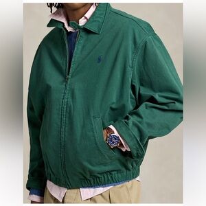 90’s Vintage Polo Country Ralph Lauren Bayport Jacket Green Cotton Men’s Large